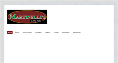 Desktop Screenshot of martinellisonline.com